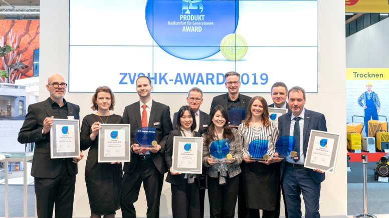 Die Gewinner des ZVSHK Awards von 2019